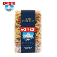 【AGNESI】義大利彩色螺旋麵 500gx1包(餐廳指定品牌)