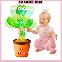 High Quality Flash Sale⚡Cactus Plush Toy Dancing Cactus Toy Educational Toys for Kids Musical Plush 