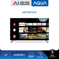 AQUA Elektronik LED TV AQT32K701A - 32 Inch Android TV (Invoice Nota)