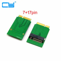 2 Lane M.2 NGFF SATA 80mm to Apple 2012 2013 Macbook Air A1466 A1465 SSD Add on Cards PCBA