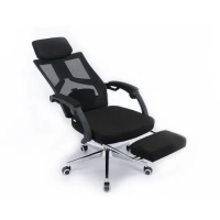 【LEZUN樂尊】家用人工工學電腦椅 882(人體工學椅 午休可躺椅 電腦椅 學習辦公椅)