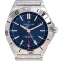 BREITLING 百年靈 Chronomat GMT 自動上鍊腕表 A32398101C1A1 藍色 40mm