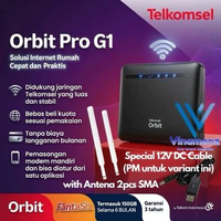 Telkomsel Orbit Pro G1 4G HKM288 Modem Home Router WiFi Dual Band Cat.6 Free Fantasix 150GB PRO G1+1