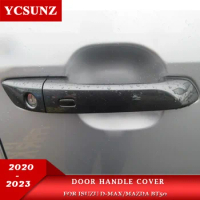 ABS Door Handle Cover For Isuzu D-max Dmax 2020 2021 2022 Car Exterior Parts For Mazda BT50 2021-2022 Double cabin Accessories