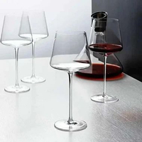 SHANG SI XIANG Gelas Anggur Bordeaux Wine Glass 650ml - Pengalaman Minum Wine Lebih Elegan IH Transp