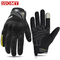 Summer Motorcycle Gloves Men Women Motocross Racing Gloves Suomy Full Finger Protective Sports Guantes Moto Driver Driving Glove