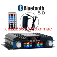 Bluetooth Car Audio Household 12V High Power Vehicular Power Amplifier Mini Power Amplifier