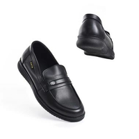 - Lyon Black - Sepatu Formal Pria Pantofel Hitam Kerja Kantor 39 LYON HITAM
