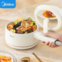Midea 1.6L Electric Cooker Multifunctional Mini Rice Cooker Non-stick Portable Electric Hot Pot 220V Home Kitchen Appliance