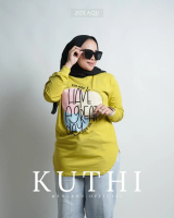 ZOLAQU - Atasan Kaos Wanita Oval Cotton Combed 20s Kuthi