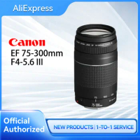 Canon Lens EF 75-300mm F4-5.6 III Telephoto Zoom Lens for Canon SLR Cameras for Canon 5D Mark IV Canon EF75-300 EF75-300mm