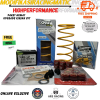 PAKET PER CVT MIO M3 NMAX AEROX LEXI SOUL GT 125 X RIDE 125 FINO FI 125 1500 RPM SENTRI ROLLER RING 