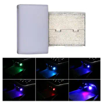 Car Ambient Light Voice Control Autos Colorful USB Led Interior Atmosphere Light Automobile Durable Voice Control Ambient Light