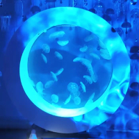 Medium-sized Home Jellyfish Tank Round Live Jellyfish Aquarium Aquarium Custom Multi-size Cabinet Jellyfish Tanks