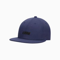 【CONVERSE】英文字 棒球帽 鴨舌帽 老帽 藍色-CONVERSE 英文字 棒球帽 鴨舌帽 老帽 藍色(10025899-A04)