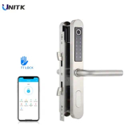 digital smart lock sliding door fingerprint waterproof ttlock smart door lock