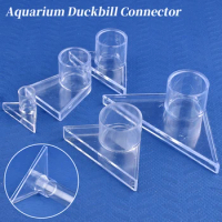 1Pc I.D16~32mm Duckbilled Outlet Connector Aquarium Fish Tank Plexiglass Acrylic Pump Duckbill Water Outlet Nozzle Pipe Fittings