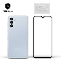 T.G Samsung Galaxy A13 5G 手機保護超值3件組(透明空壓殼+鋼化膜+鏡頭貼)