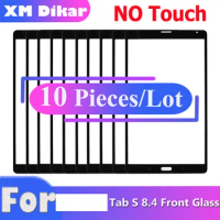 10 PCS Glass + OCA For Tab S 8.4 SM-T700 SM-T705 T700 T705 LCD Touch Screen Front Outer Glass Lens Parts Replace