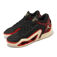 Nike 籃球鞋 Jordan Tatum 1代 PF Zoo 黑 紅 低筒 男鞋 喬丹 DX6734-001