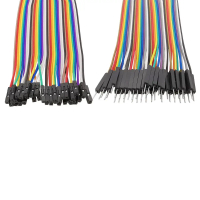【Pipe fittings】 1Pcs 40 Pin Breadboard Jumper Cable Wire Male to Male / Male to Female/ Female to Fe