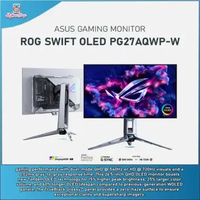 ASUS ROG SWIFT OLED 27" PG27AQWP-W GLOSSY TANDEM OLED DUAL MODE QHD 540HZ 720HZ GAMING MONITOR