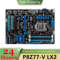 P8Z77-V LX2 motherboard Used original LGA 1155 LGA1155 DDR3 32GB USB2.0 USB3.0 SATA3 Desktop Mainboard