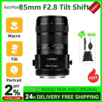AstrHori 85mm F2.8 Tilt Shift Macro Lens Full Frame Portrait for SONY E Nikon Z Canon RF R Panasonic Leica L Mount Cameras
