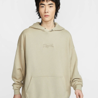 NIKE 耐吉 Oversize風 帽T 男連帽上衣-米色 AS M NK CLUB FT OS PO HDY OPP1-HV4722251