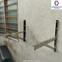 CZ 1hp / 1.5hp / 2hp / 2.5hp 1set 2pcs kaki tahan mesin kondenser luaran penghawa dingin pendakap ra