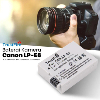Aksesoris Fotography TrustFire Baterai Kamera Canon EOS 550D LP-E8 (Replika 1:1) - Gray Viral Fotogr