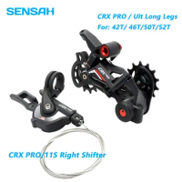 SENSAH CRX PRO 11 Speed Groupset Trigger Shift Lever Rear Derailleur For MTB 42T 46T 50T 52T 11v Switch Compatible SHIMANO Sram
