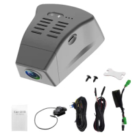 Car Wifi DVR Recorder Cameras Dash Cam 4K UHD 2160P+1080P Front Rear View Auto Dashcam for Volvo V90 S90 XC60 2022