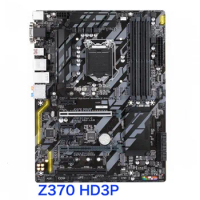 For Gigabyte Z370 HD3P Motherboard 64GB LGA 1151 DDR4 ATX Mainboard 100% Tested OK Fully Work Free Shipping