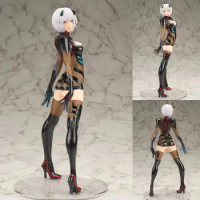 100% Original: FLARE Q Rei Ayanami 24CM PVC Action Figure Anime Figure Model Toys Figure Collection Doll Gift