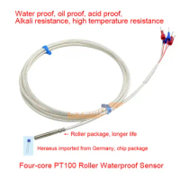 Four-wire PT100 Temperature Sensor Hot Platinum Resistance Temperature Sensor PT100
