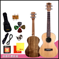 【BGTM】BGTM嚴選單板BUT-1560SE雲杉相思木26吋電烏克麗麗~加贈8大好禮(雲衫單板 電烏克 內建調音器)