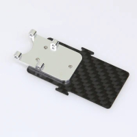 RC Helicopter SPORT ALUMINUM &amp; CARBON FIBRE BATTERY TRAY Mounting Plate for ALIGN TREX 450 V2