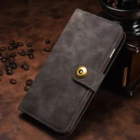Genuine Leather and PU Case for Apple iPhone, Built-in Magnet, Removable Back Cover, 5S, SE, Coque