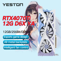 Yeston New RTX4070Ti SUPER 16G/RTX4070TI-12G Graphics Card GDDR6X NVIDIA 5NM 256Bit 16Pin Video Card