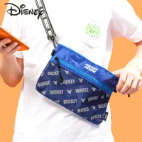 Disney Mickey New Men's Crossbody Bag Fashion High Quality Dirty Resistant Men's Chest Bag Unisex Leisure Sports Crossbody Bag