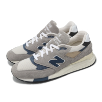 New Balance 休閒鞋 998 男鞋 美製 灰 藍 麂皮 復古 運動鞋 NB 紐巴倫 U998TA-D