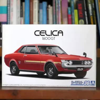 Aoshima 1/24 Toyota Celica 1600GT Model Kit