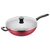 山姆代購 特福Tefal卡米爾不粘鑊32cm耐磨不粘炒鑊電磁爐燃氣灶用