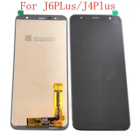 For Samsung Galaxy J6+ / J6 plus 2018 J610 SM-j610F J610g J610fn/ds / J4+ / J4plus J405 LCD Display touch glass Full