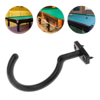 Snooker Pool Billiard Cue Hook Metal with Screws Bridge Stick Pool Hook for Snooker Table Indoor Games Pool Table Supplies