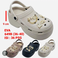 Sandal baim Dulux 649 - sandal baim  cewek - sandal baim viral - sandal baim trendy cewek terbaru