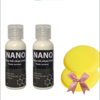 [Tặng 2 MÚT VÀNG] Combo 2 chai Nano phục hồi nhựa nhám 50ml chai lớn, dung dịch làm mới nhựa nhám và