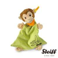 STEIFF德國金耳釦泰迪熊 Jocko Monkey Comforter 猴子 嬰幼兒安撫巾