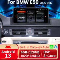MN-X For BMW E90 E91 E92 2005-2012 Car Intelligent System Video Player Navigation Wireless Android Auto Carplay 6+128G